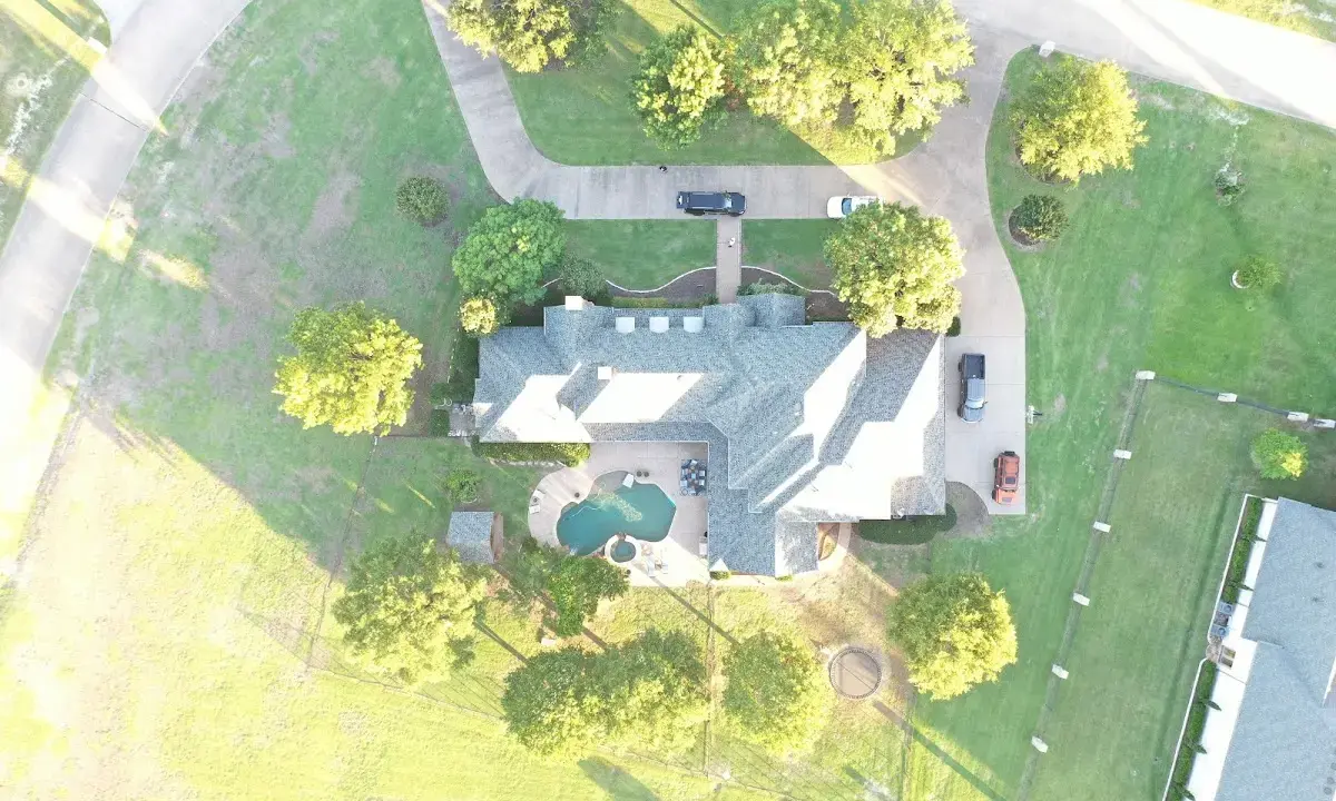 New shingle roof installation on a home in Wakefield